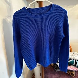 Blue sweater